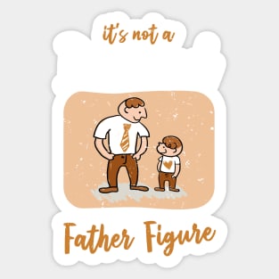 Dad Bod | White And Brown Text Funny Dad Sticker